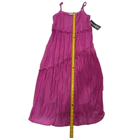NINA LEONARD Women's Pink Dress MEDIUM