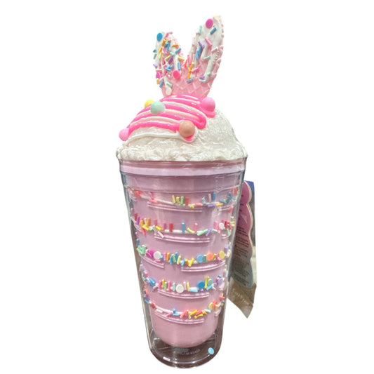 Hot Focus Ice Cream Hydration Cup With Glow-In-The-Dark Tattoos - Pink Sprinkles Design - Ages 5+