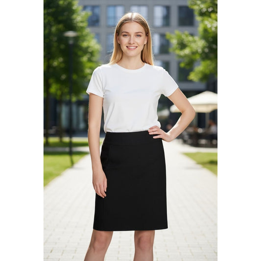 Nic+Zoe Black Knee-Length Skirt Womens Size 16P Rayon Blend