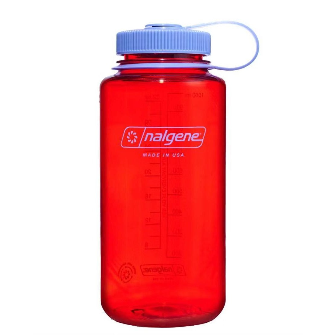 Nalgene 2-PACK Wide Mouth Water Bottles 32oz (Pastel Green & Marmalade)