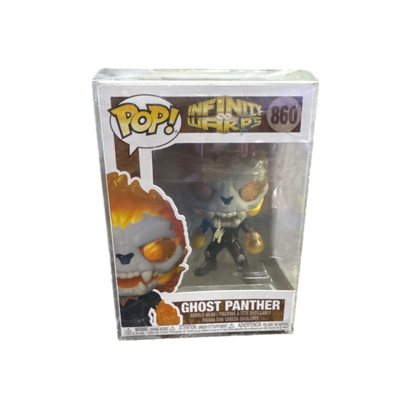 Funko Pop! Marvel Infinity Warps Ghost Panther #860 Collectible Vinyl Figure