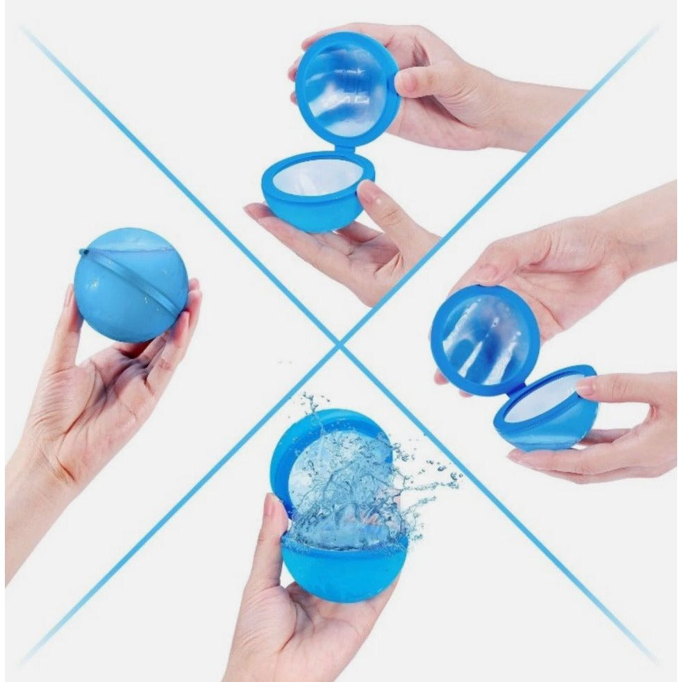 Set Of 3 Zuru Bunch O Balloons Reusable Water Balloons Magna Seal Technology 4 Pack