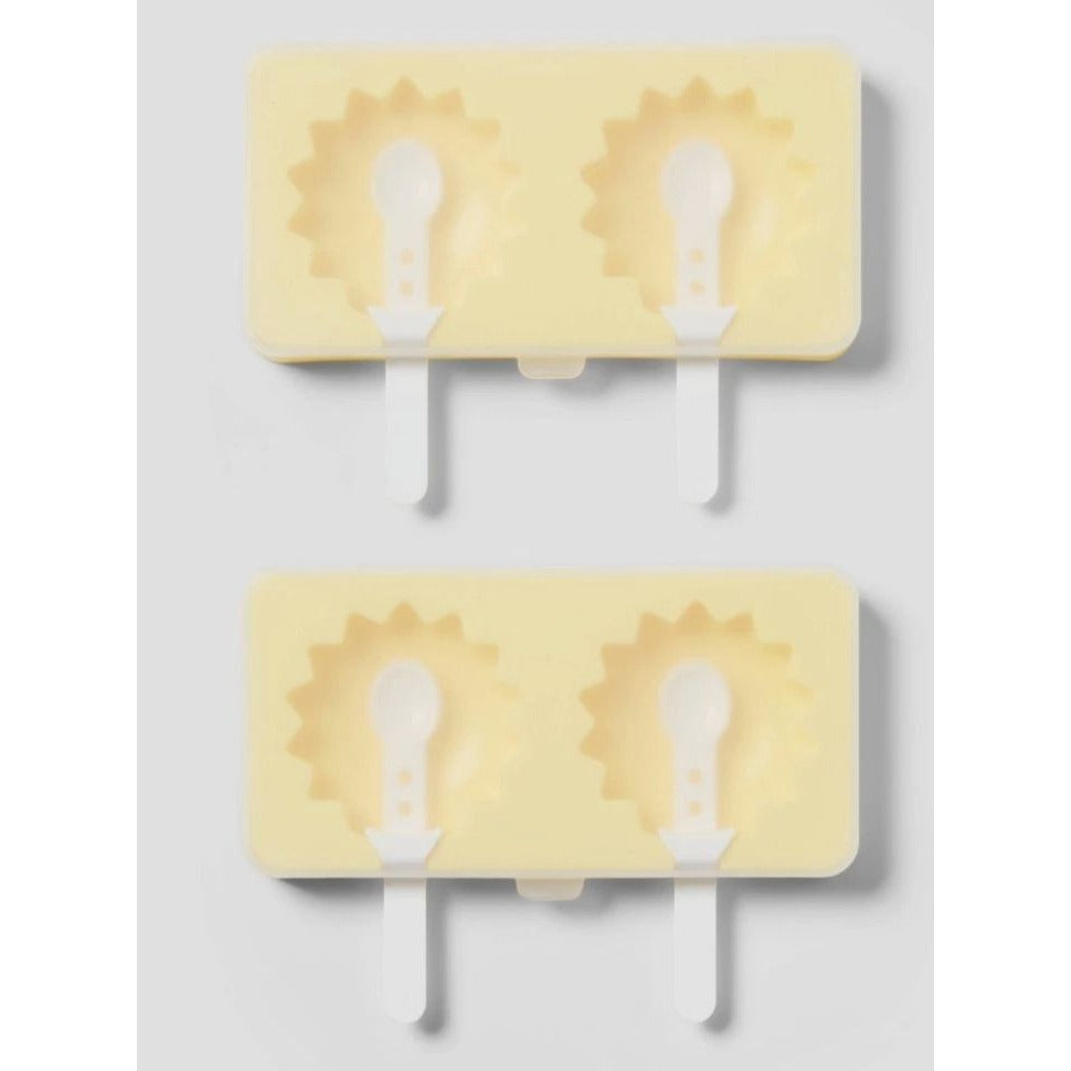Sun Squad Set of 2 Treat Molds 2-Pack Shell & Sun Design Freezer Safe Dishwasher Safe