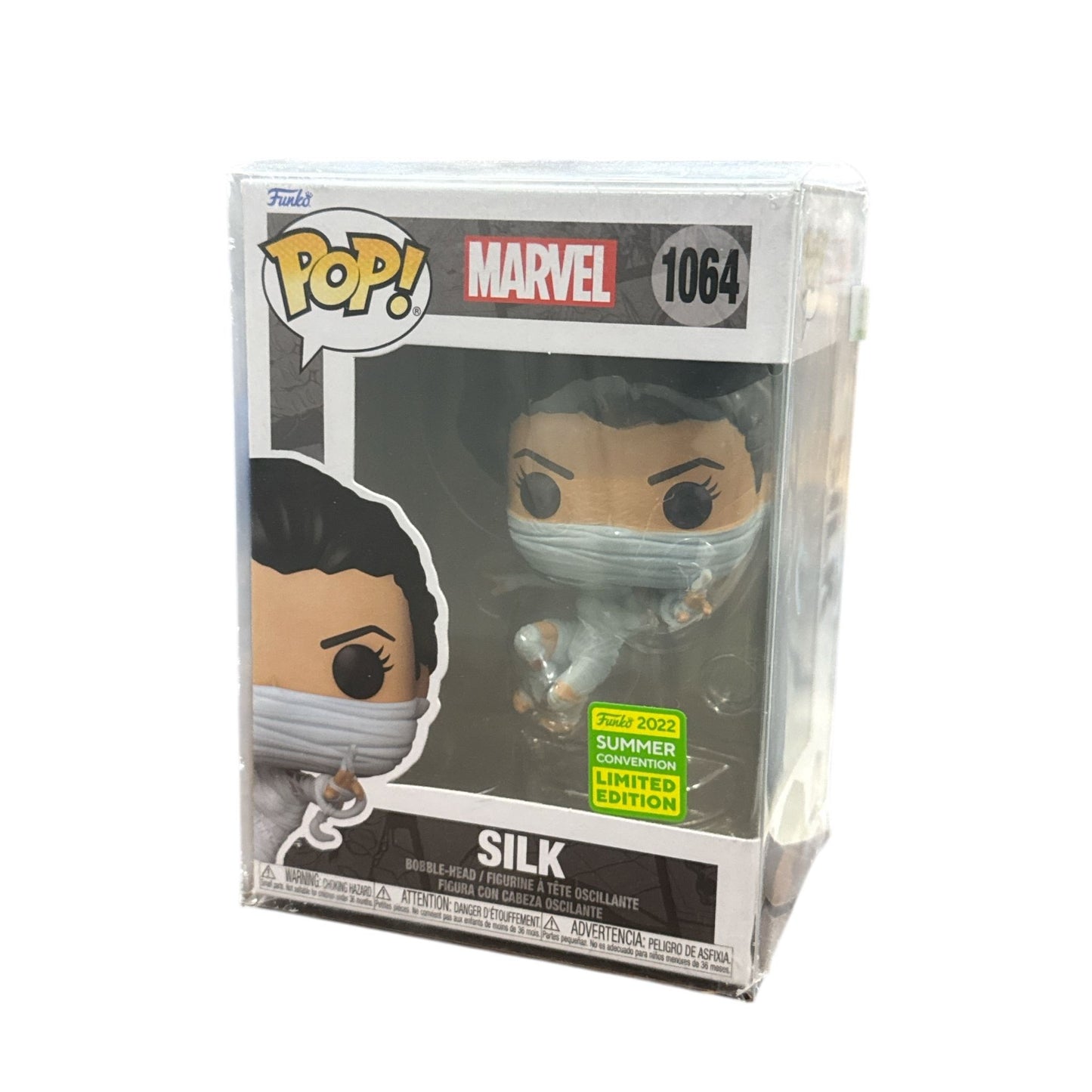Funko Pop Marvel Silk #1064 Limited Edition 2022 Summer Convention Exclusive Vinyl Figure WITH PROTECTOR