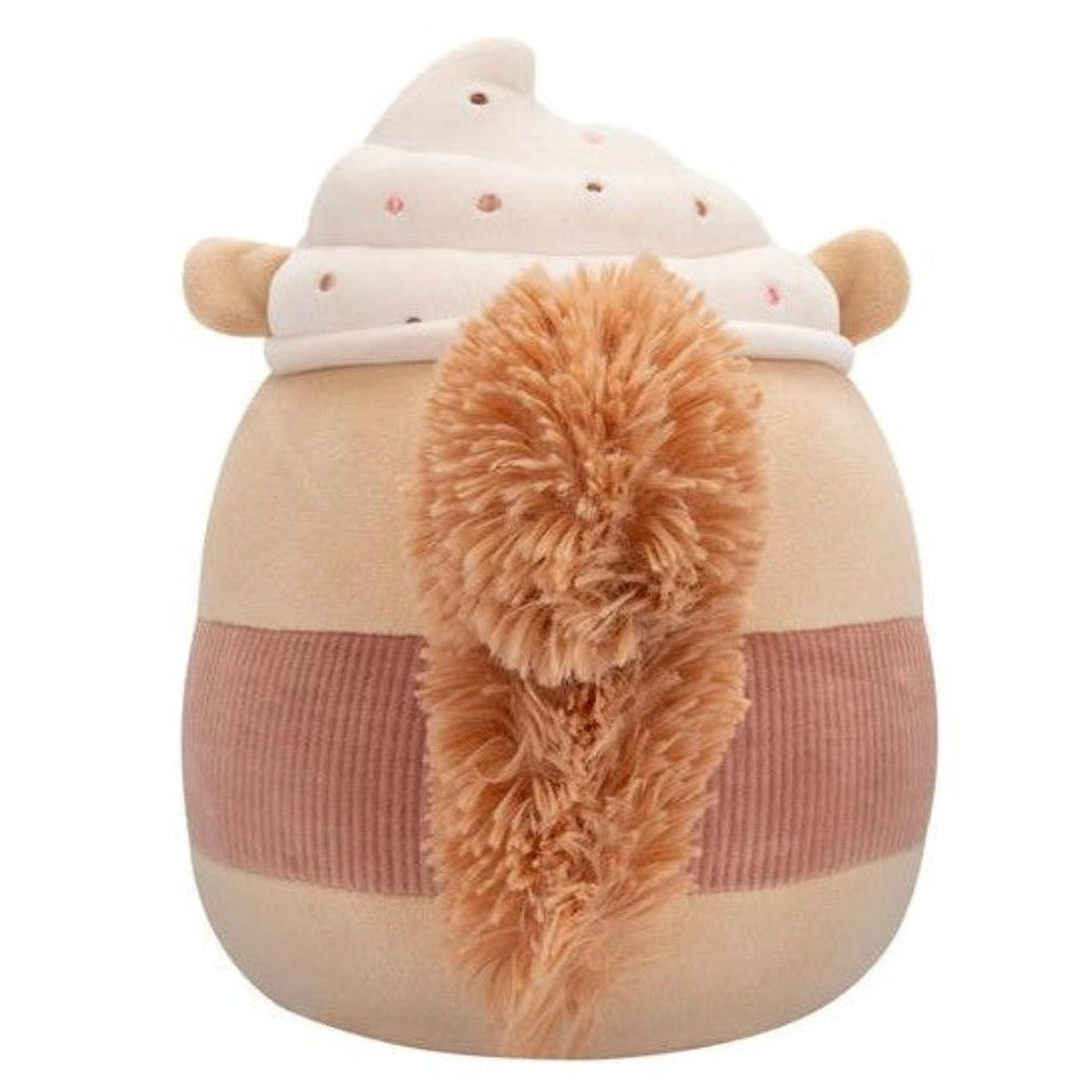 Squishmallows Reza The Squirrel Plush Coffee-Themed 8 Inch Collectible Toy