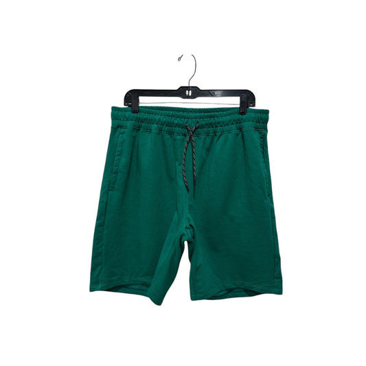 Z By Zella Men's Green Drawstring Athletic Shorts L 60% Cotton 40% Polyester