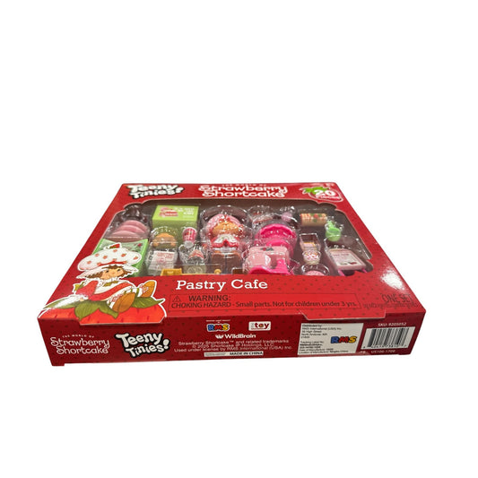 The World Of Strawberry Shortcake Teeny Tinies Pastry Cafe Playset 20 Pieces Ages 6+