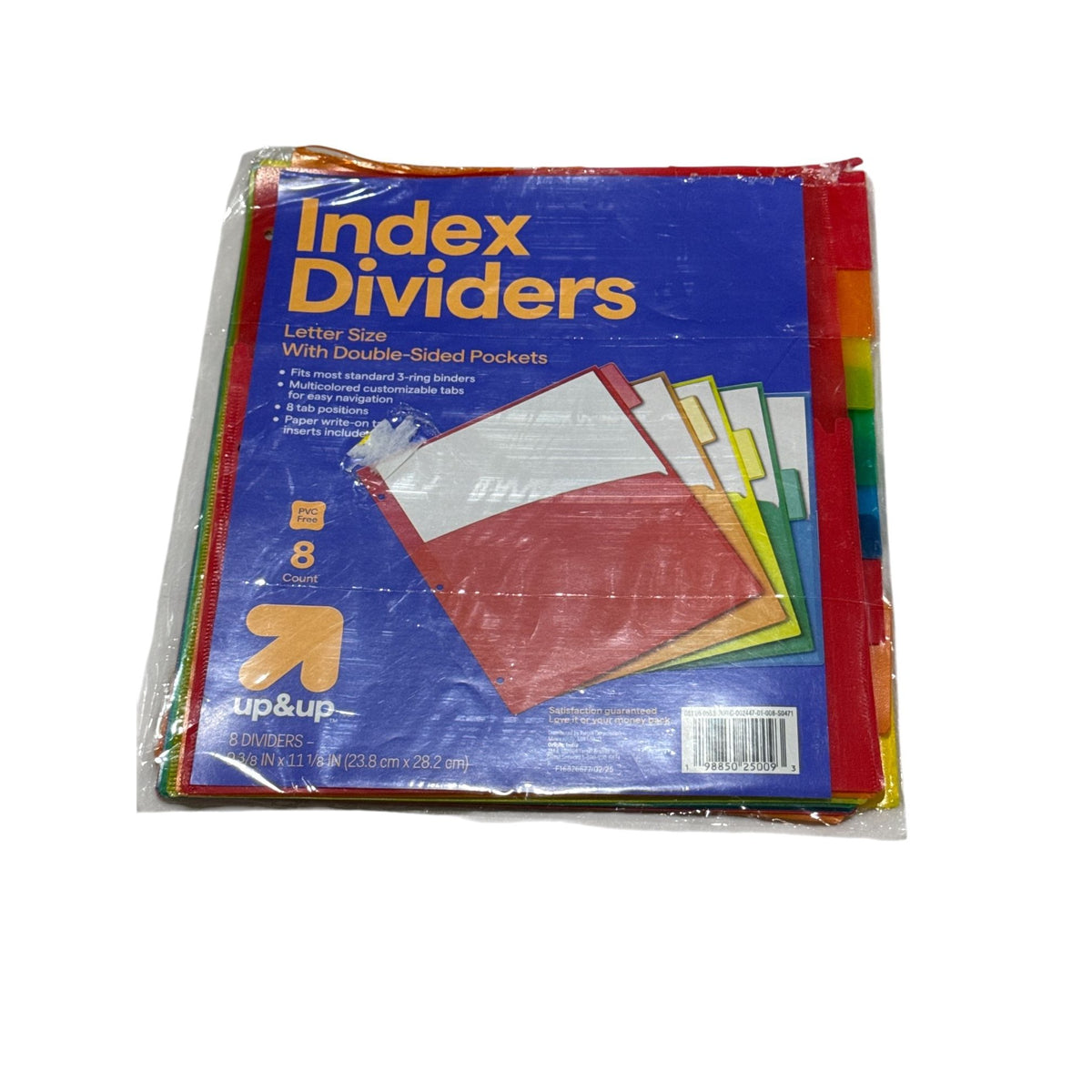 Mead Five Star 2-Pocket Prong Folders & Index Dividers Assortment Durable School Or Office Supplies Yellow, Red & Black