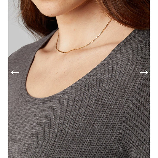32° WOMEN'S MIDWEIGHT BASELAYER SCOOP TOP SMALL