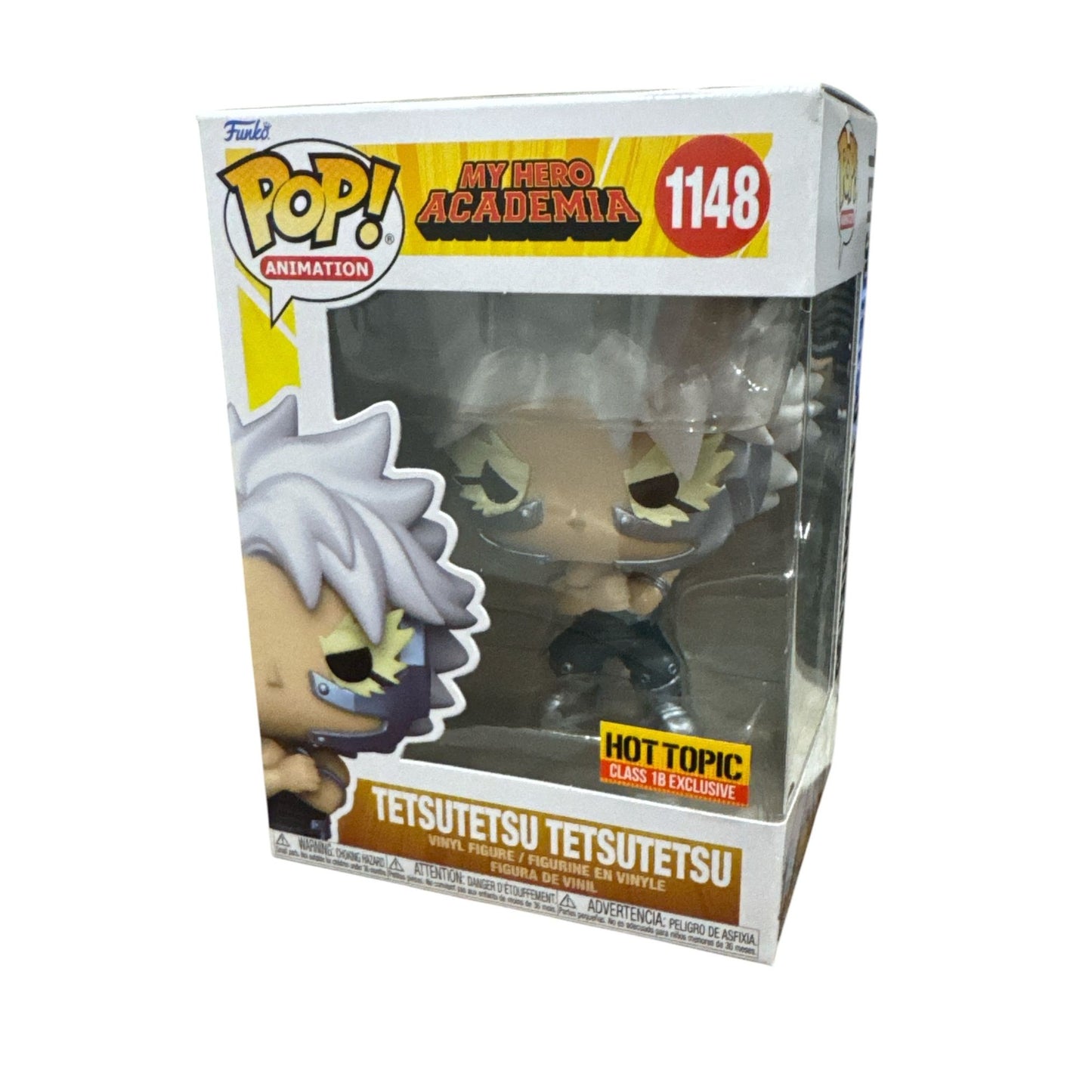 Funko Pop! Animation My Hero Academia Tetsutetsu Tetsutetsu Hot Topic Class 1B Exclusive Vinyl Figure #1148