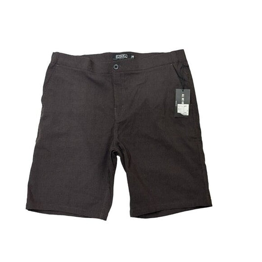 EZEKIEL USA Men's Brown Plaid Shorts 38