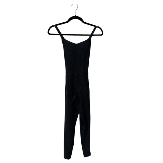 Zella Women's Wellness Charcoal Grey Jumpsuit XS - Soft Stretch Fabric Ideal For Yoga & Everyday Wear