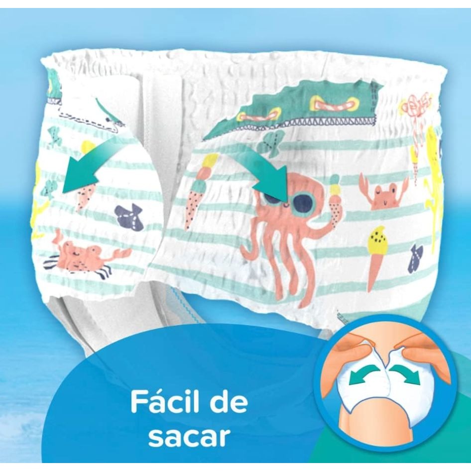 Pampers Splashers Disposable Swim Pants Large 10 Count 2 Packs For Kids 31+ Lbs