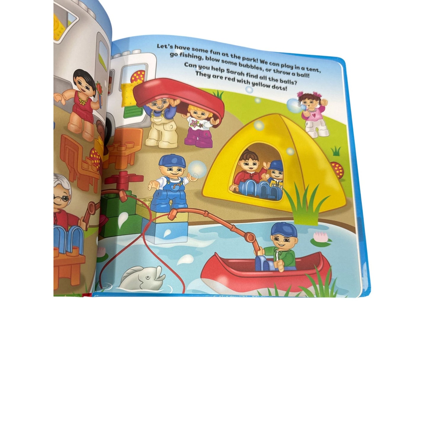 LEGO Duplo My Little Friend Activity & Colouring Book With Bricks For Ages 3+