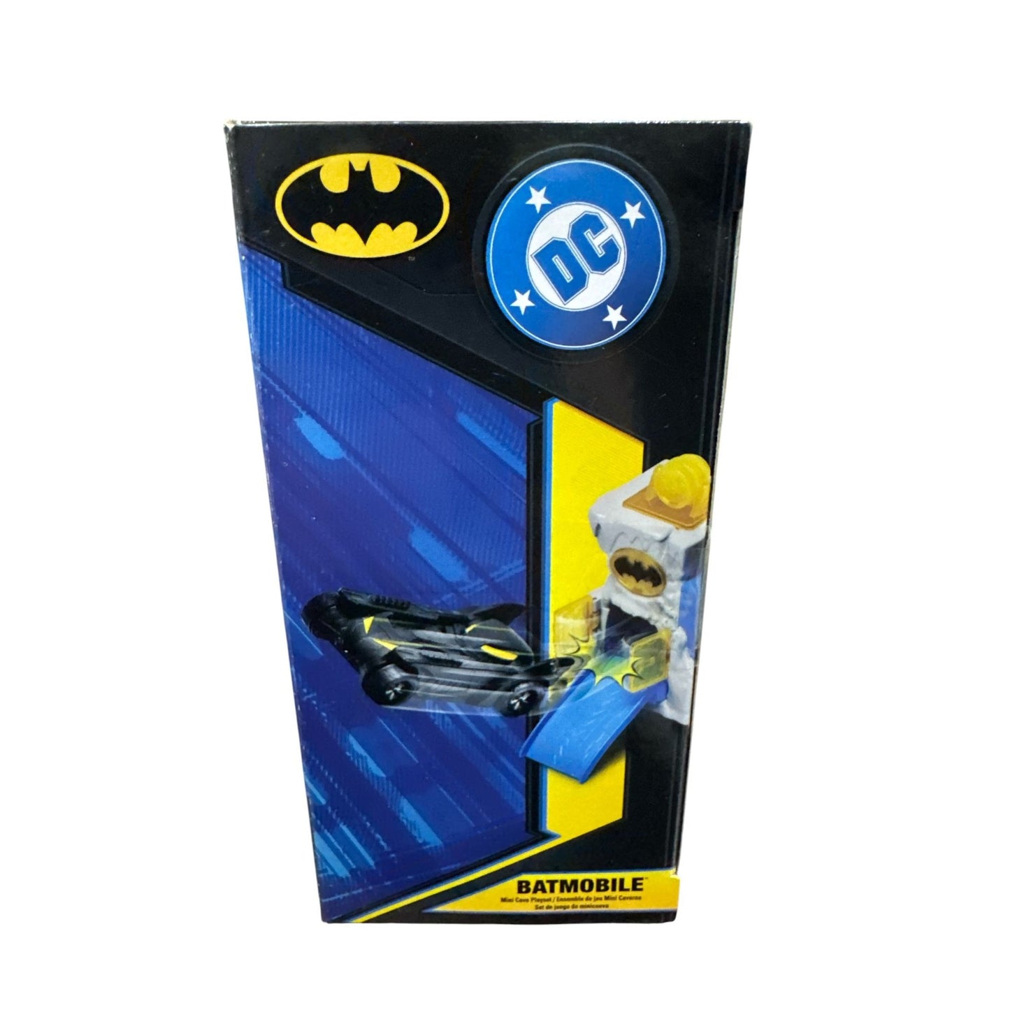 DC Batman Mini Batmobile Playset With Launcher & Ramp