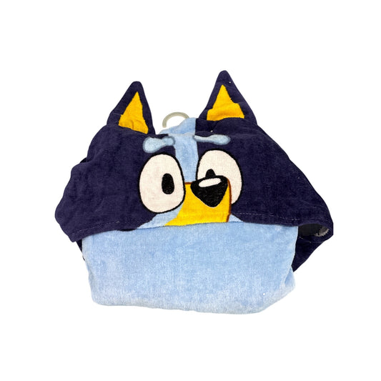 Bluey Kids Hooded Towel & Matching Wallet Set 100% Cotton Ages 3+