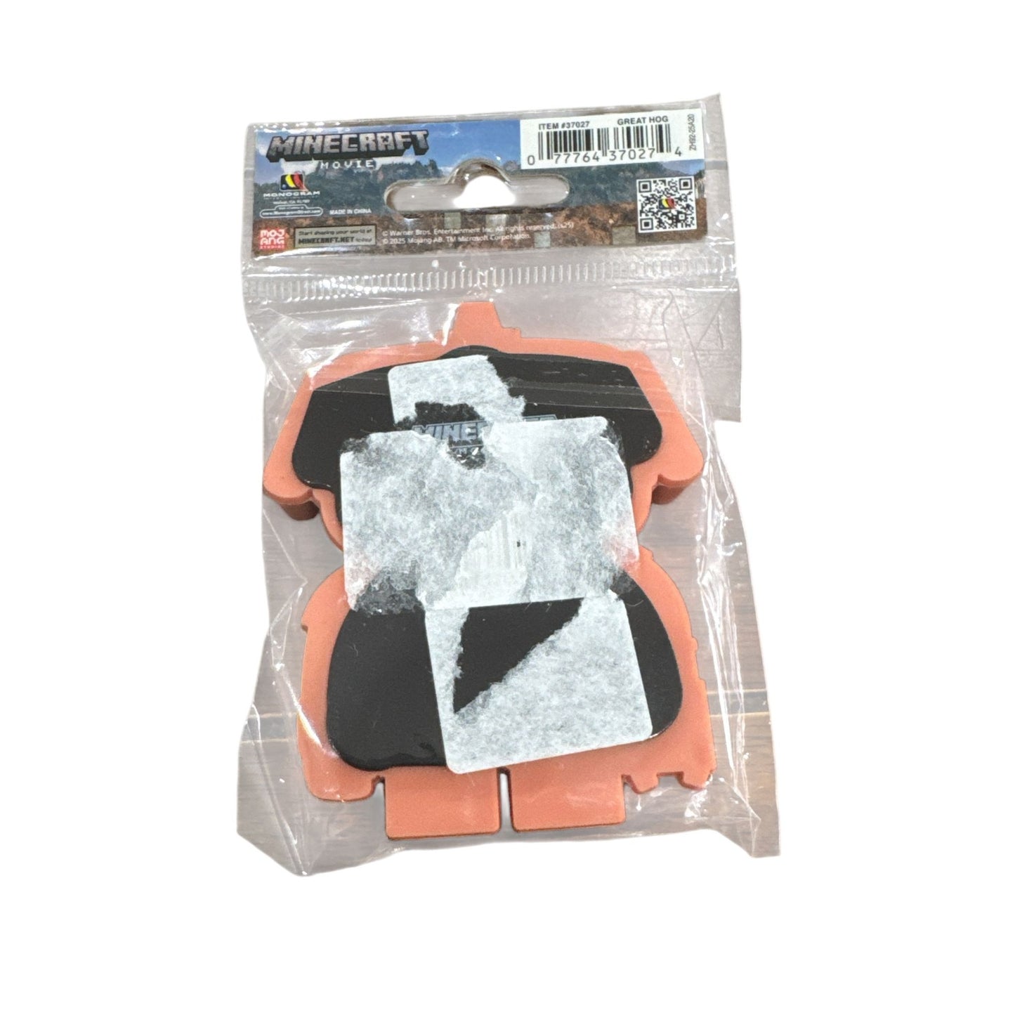 Minecraft Movie Great Hog Magnet Collectible By Monogram International