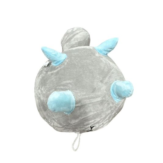 Gray & Blue Dandy's World-Goob Pebble Plush Toy With Eye Patch - Soft & Cuddly Stuffed Animal For Kids