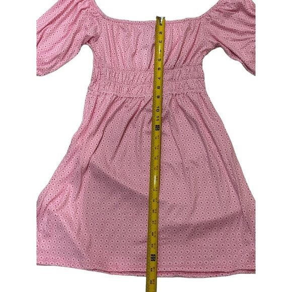 VELVET TORCH Women's Pink Dress SMALL