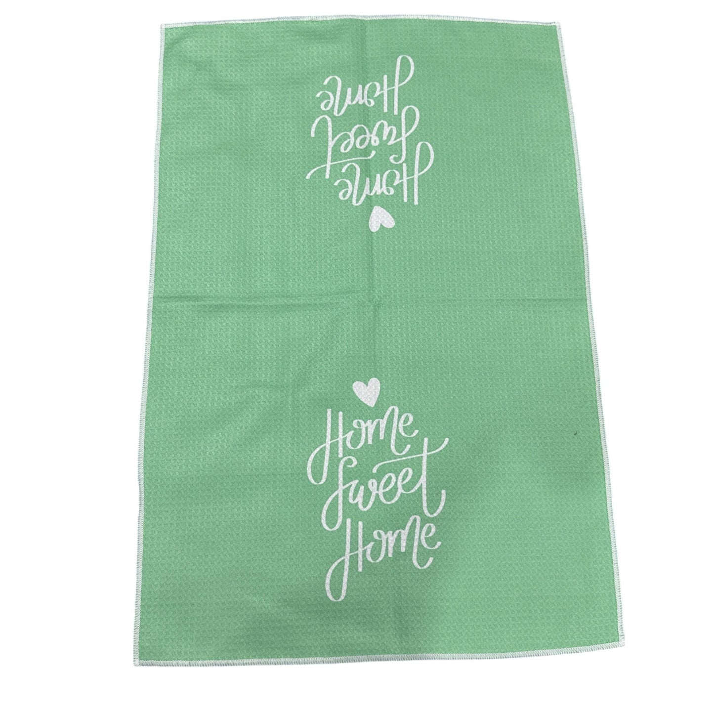 Floral & Home Sweet Home Microfiber Kitchen Towels Set Of 4