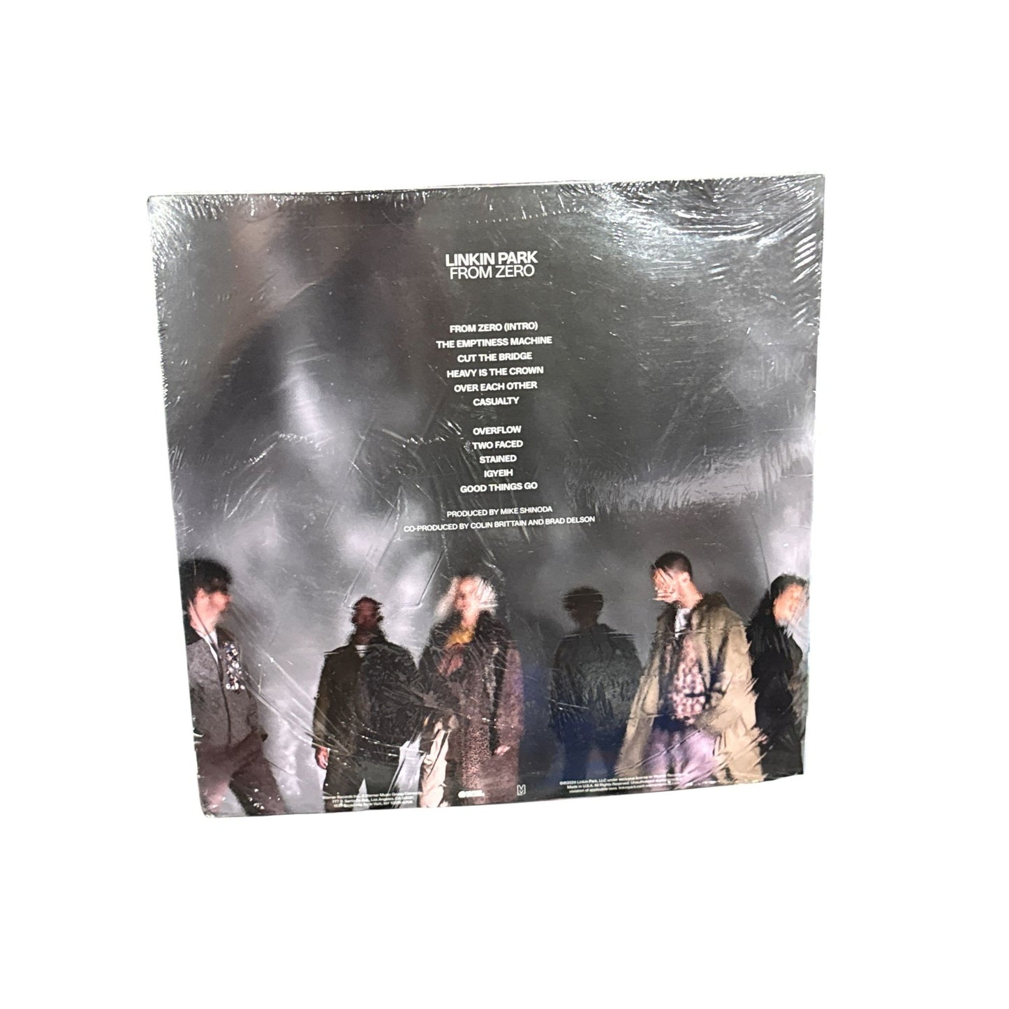 Linkin Park From Zero Translucent Sea Blue Vinyl New Album Sealed Collectible Record