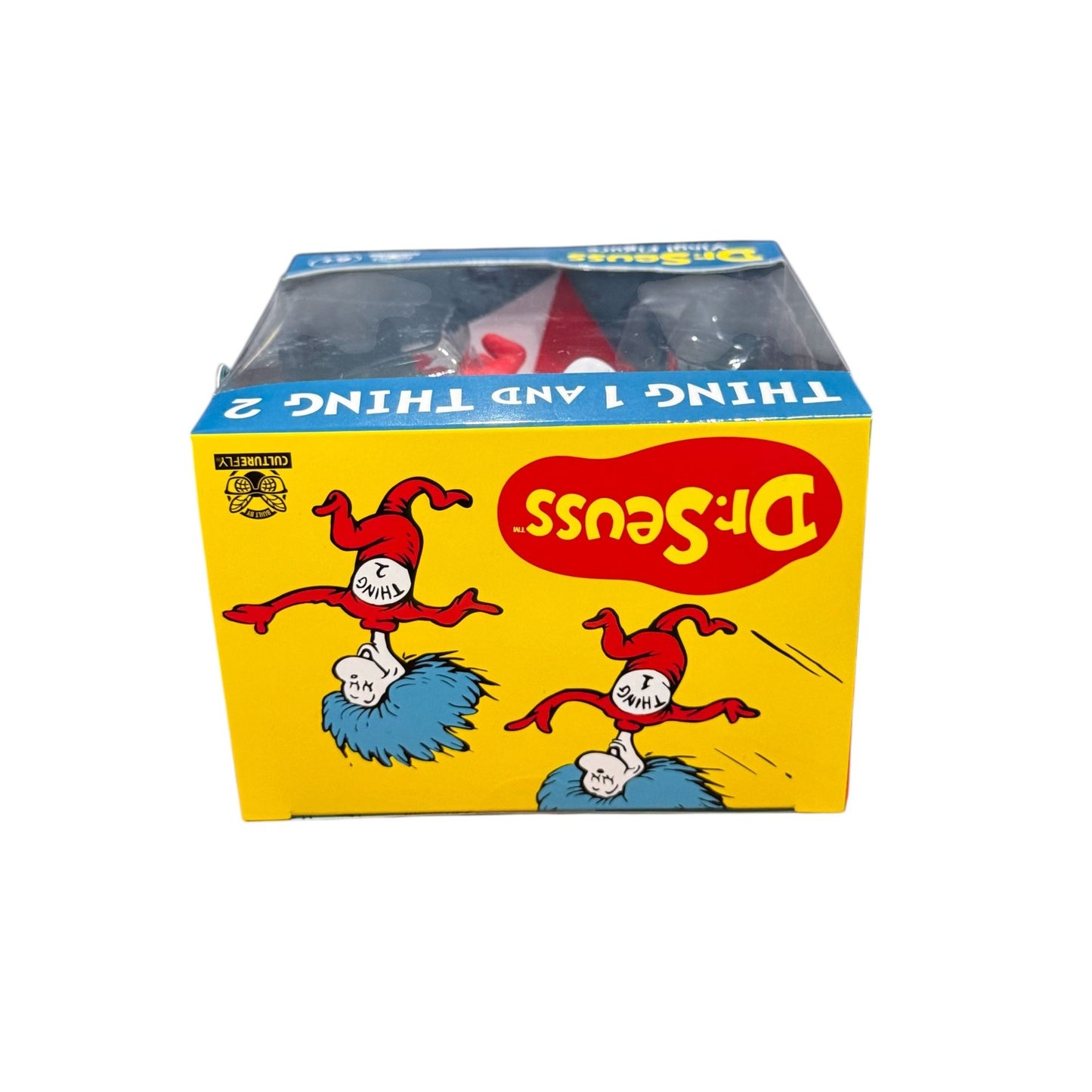 Dr. Seuss Thing 1 & Thing 2 Vinyl Figure Collectible Toy 4.5" For Ages 6+