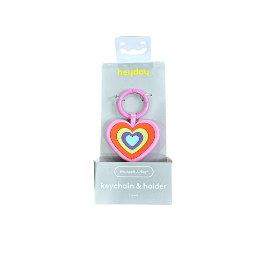 Heyday Wired Earbuds, Heart Keychain Holder & Wrap-It Silicone Bands Set