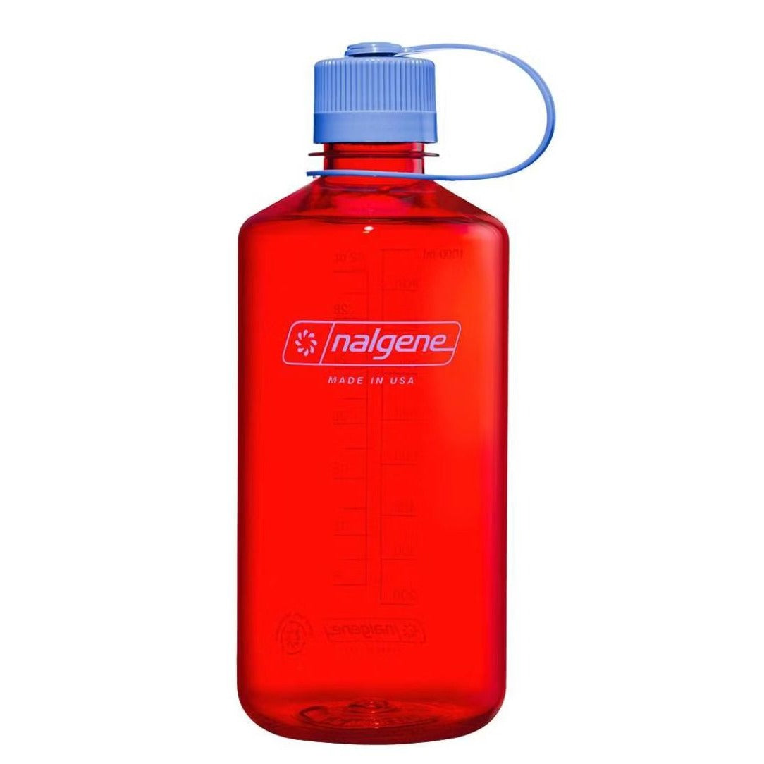 Set of 2 Nalgene 32 Oz Narrow Mouth Water Bottles Laker & Marmalade BPA-Free Durable Leakproof USA-Made