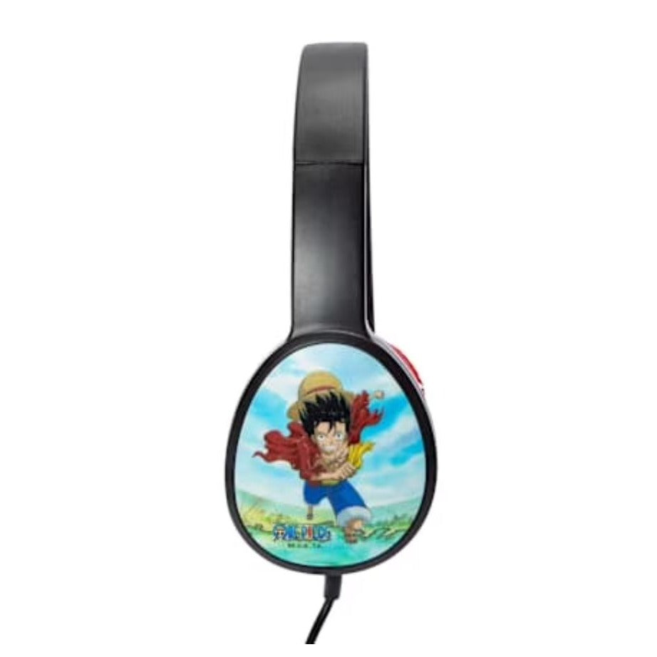 One Piece Wired Headphones With Adjustable Headband & Soft Ear Cushions 3.5mm Jack Age 13+ By Culturefly