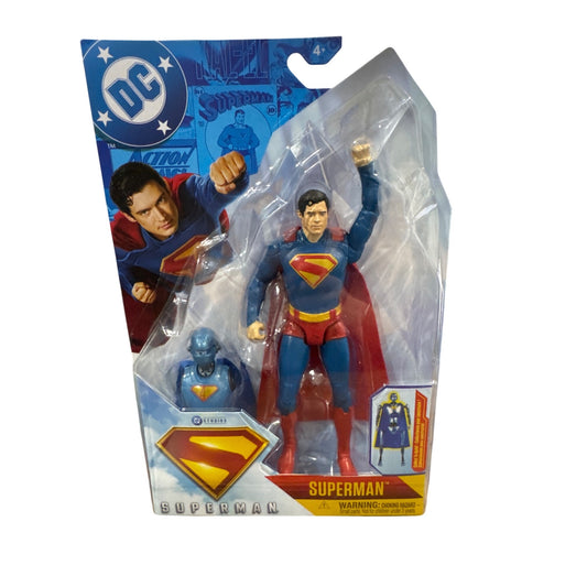 DC Superman Action Figure With Build-A-Figure Part 6-Inch Spin Master Collectible New Sealed Packaging