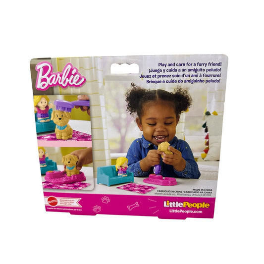 Barbie Little People Pet Sitter Playset By Fisher-Price Ages 1-5 Includes Figures & Accessories