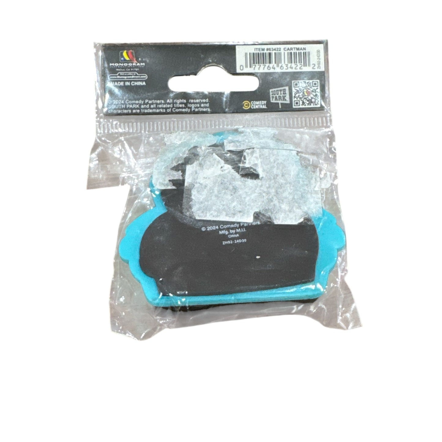 South Park Eric Cartman Rubber Magnet - New Sealed Packaging - Official Comedy Partners Merchandise