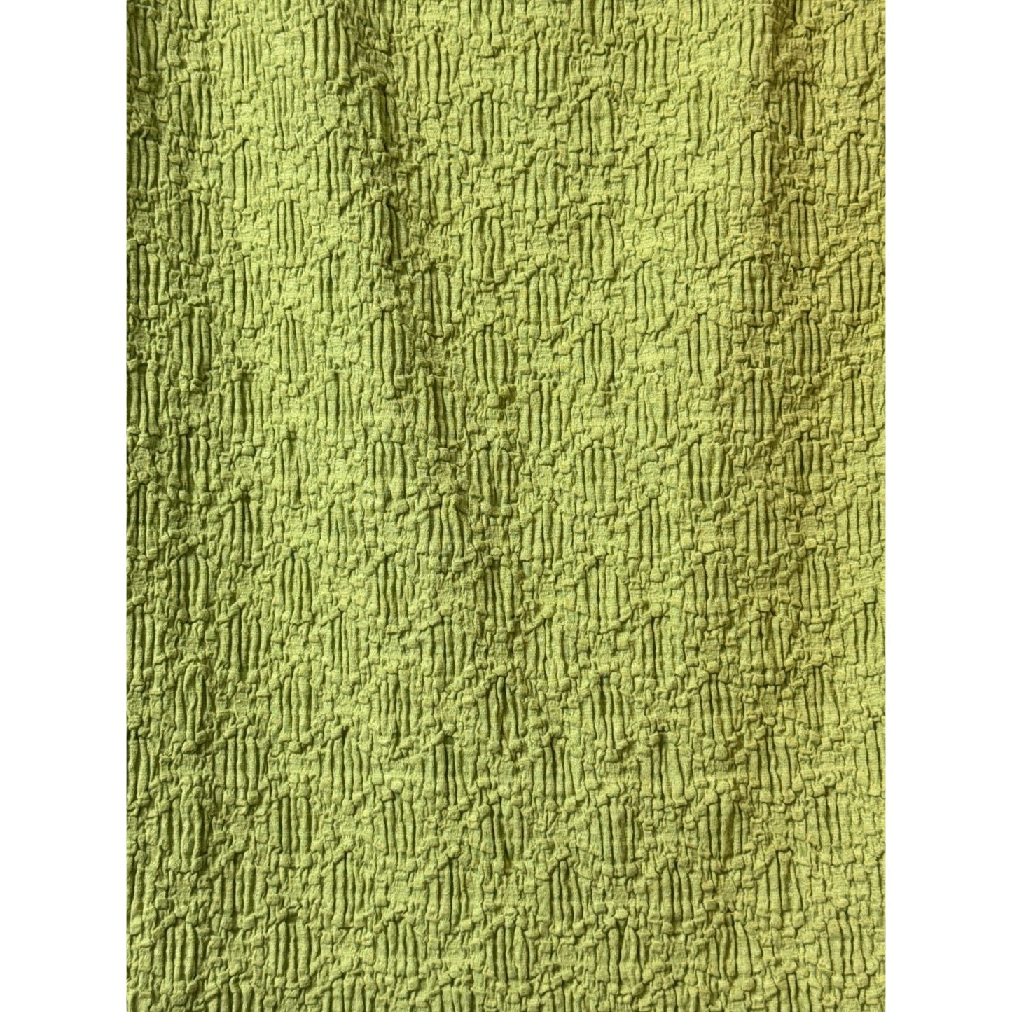 Elodie Citron Textured Sleeveless Mini Dress Nylon Blend Size L