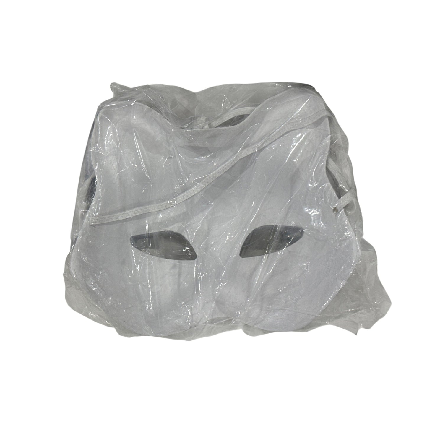 10PCS White Cat Masks, Cosplay Costume DIY Unpainted Masquerade Mask Animal Mask for Masquerade Cosplay Party