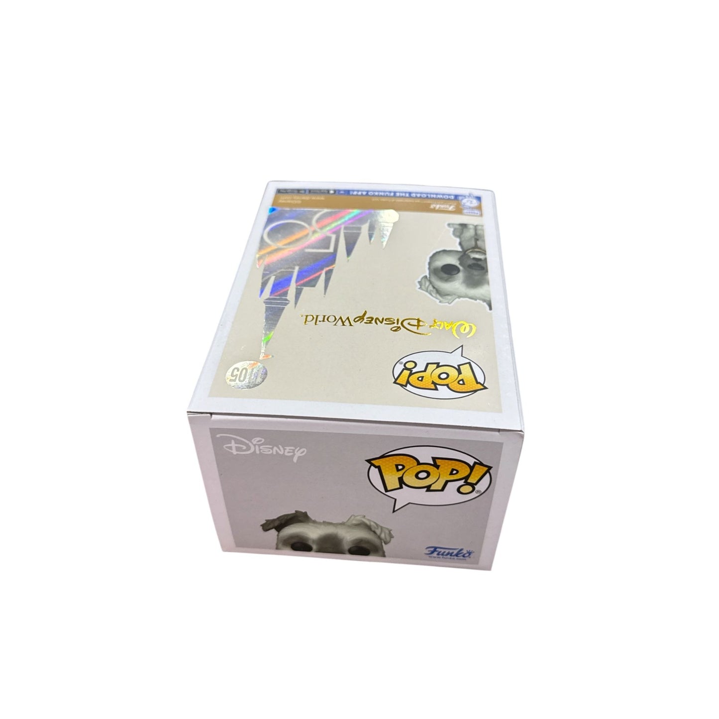 Funko BoxLunch Exclusive Pirates Of The Caribbean Dog Flocked Vinyl Figure #1105 Disney 50th Anniversary