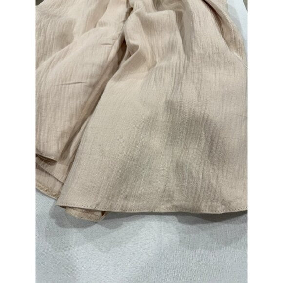 ASOS Edition Beige Maxi Dress With Balloon Sleeves & Smocked Waist 2