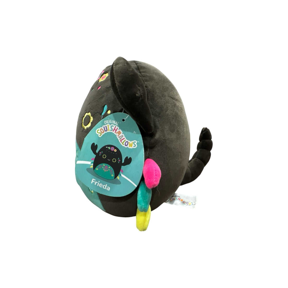 Squishmallows 8" Frieda The Rainbow Crab Plush Toy With Floral Embroidery