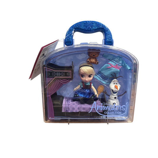 Disney Animators Collection Mini Elsa Playset With Olaf & Accessories