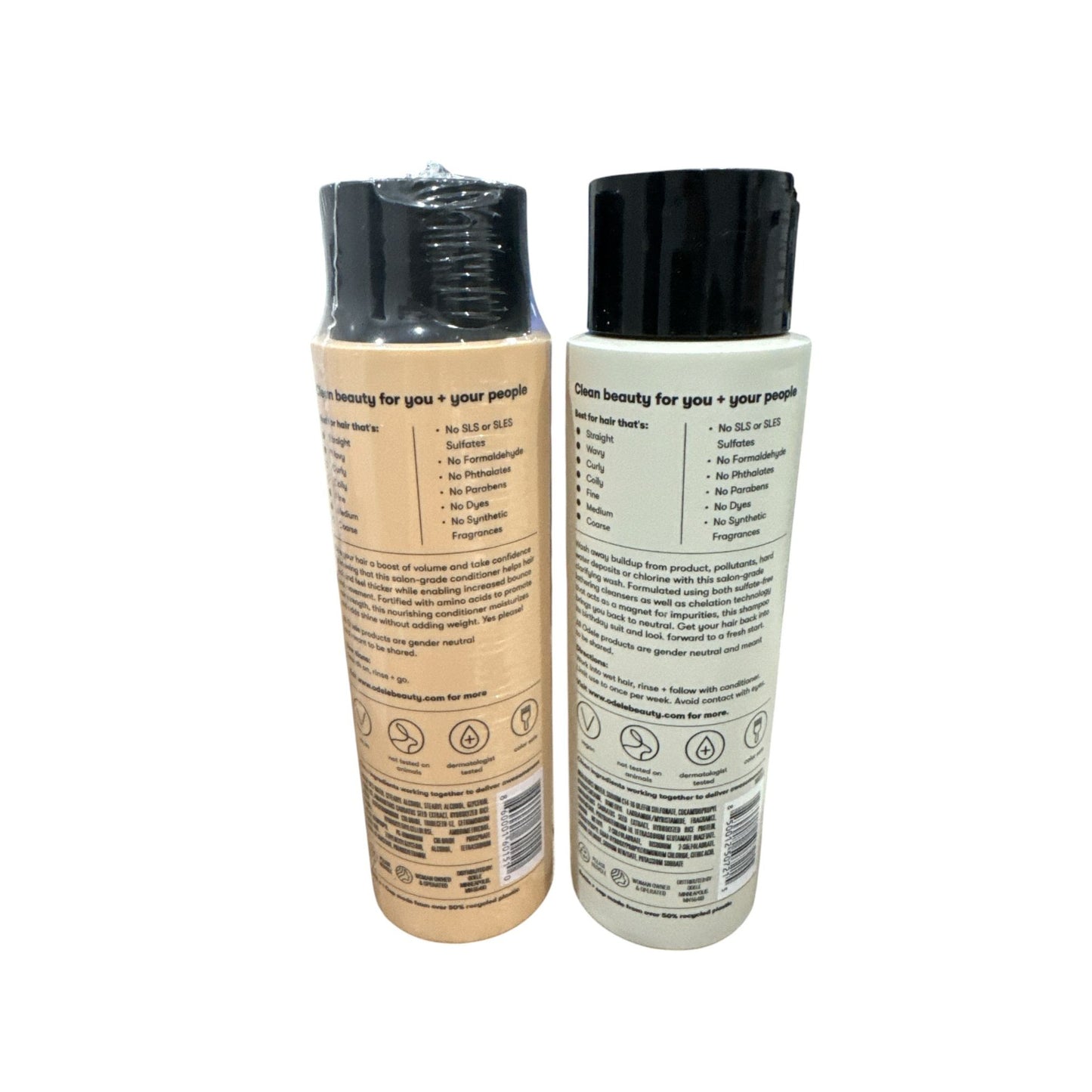 Odele Volumizing Conditioner & Clarifying Shampoo Set - Sulfate-Free 13 Fl Oz Each