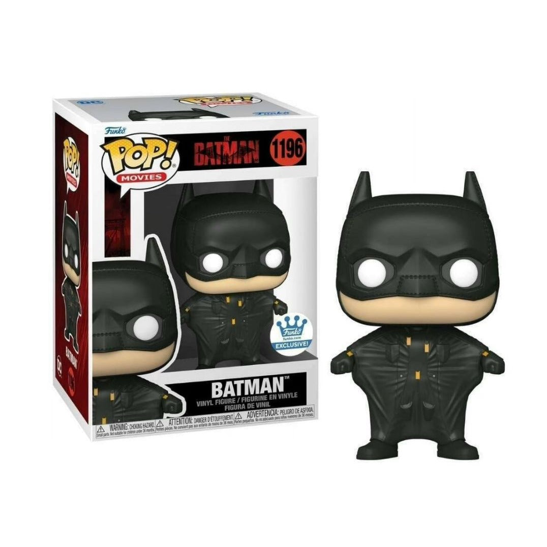 Funko Pop Movies #1196 Batman Exclusive Vinyl Figure Featuring Iconic The Batman Design In Collectors Box