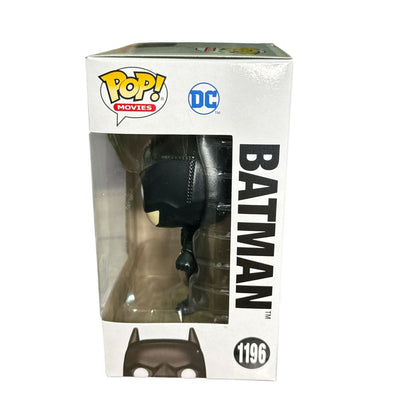 Funko Pop Movies #1196 Batman Exclusive Vinyl Figure Featuring Iconic The Batman Design In Collectors Box