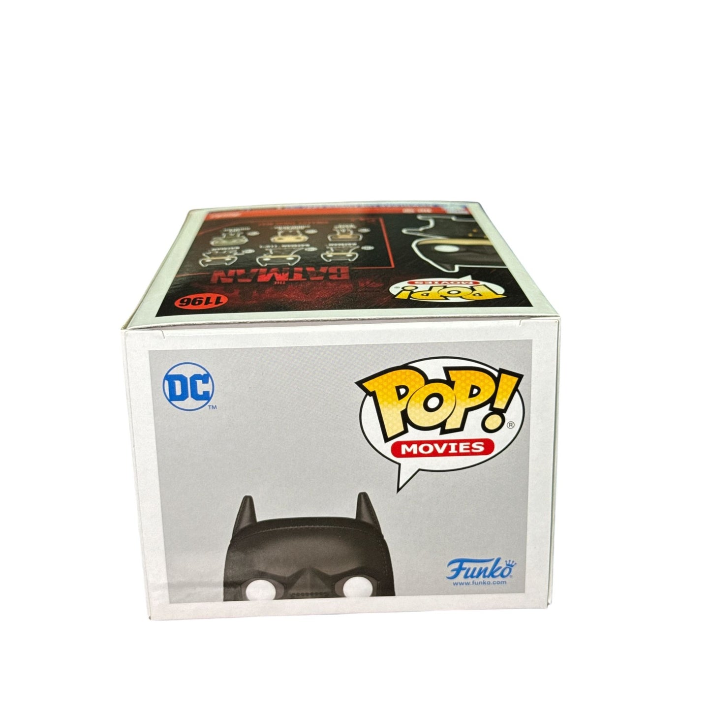 Funko Pop Movies #1196 Batman Exclusive Vinyl Figure Featuring Iconic The Batman Design In Collectors Box