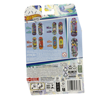 Tech Deck Sk8 Crew Series 1 Shred Pack & Hot Wheels Skate Cool Cassette Fingerboards Set