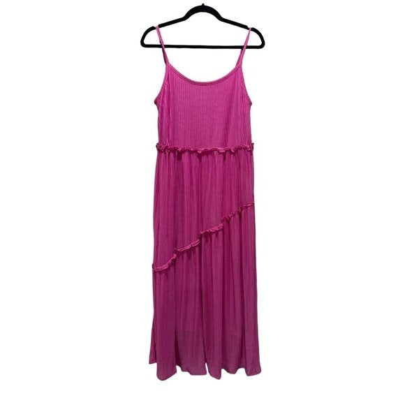 NINA LEONARD Women's Pink Dress MEDIUM