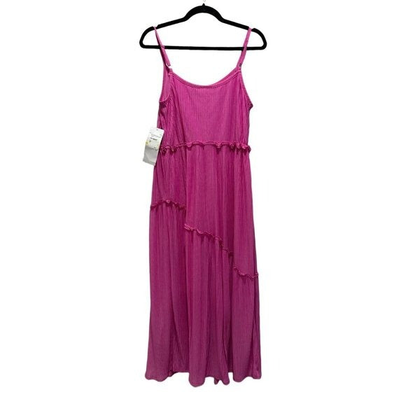 NINA LEONARD Women's Pink Dress MEDIUM