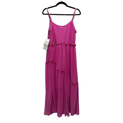NINA LEONARD Women's Pink Dress MEDIUM