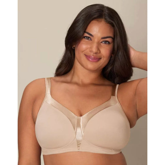 Playtex 18 Hour Silky Soft Smoothing Cool & Breathable Wireless Bra Nude 38C Women's