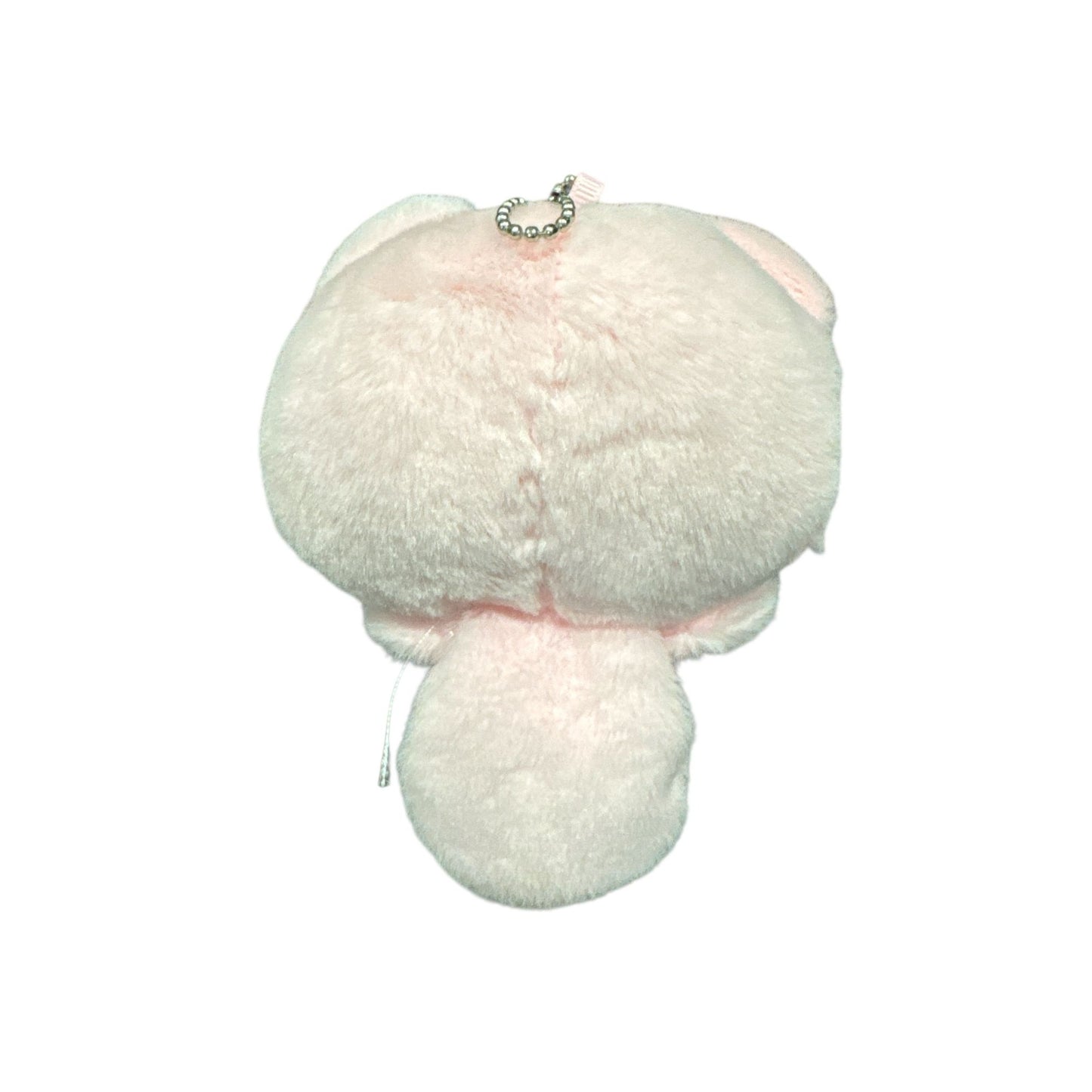 Cute Pink Cat Plush Charm - Soft Mini Bag Charm With Ball Chain For Accessories & Gifts