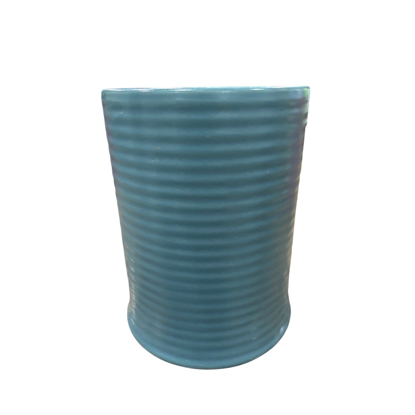 Threshold 14oz Ceramic Ribbed Jar Candle Jade Waters