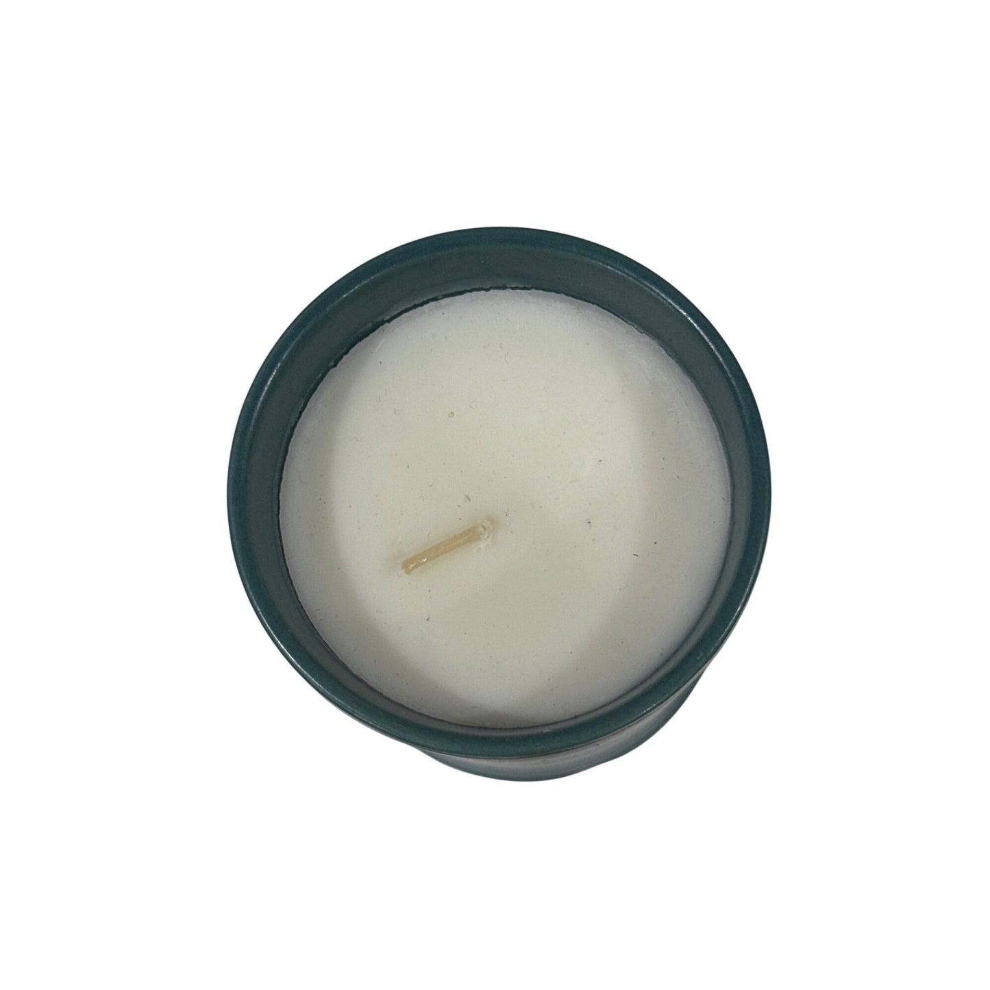 Threshold 14oz Ceramic Ribbed Jar Candle Jade Waters